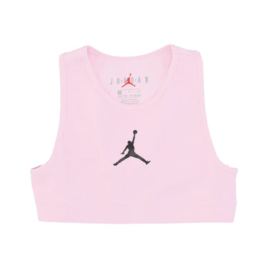 Jordan, Top Ragazza Solid Jumpman Sports Bra, Pink Foam
