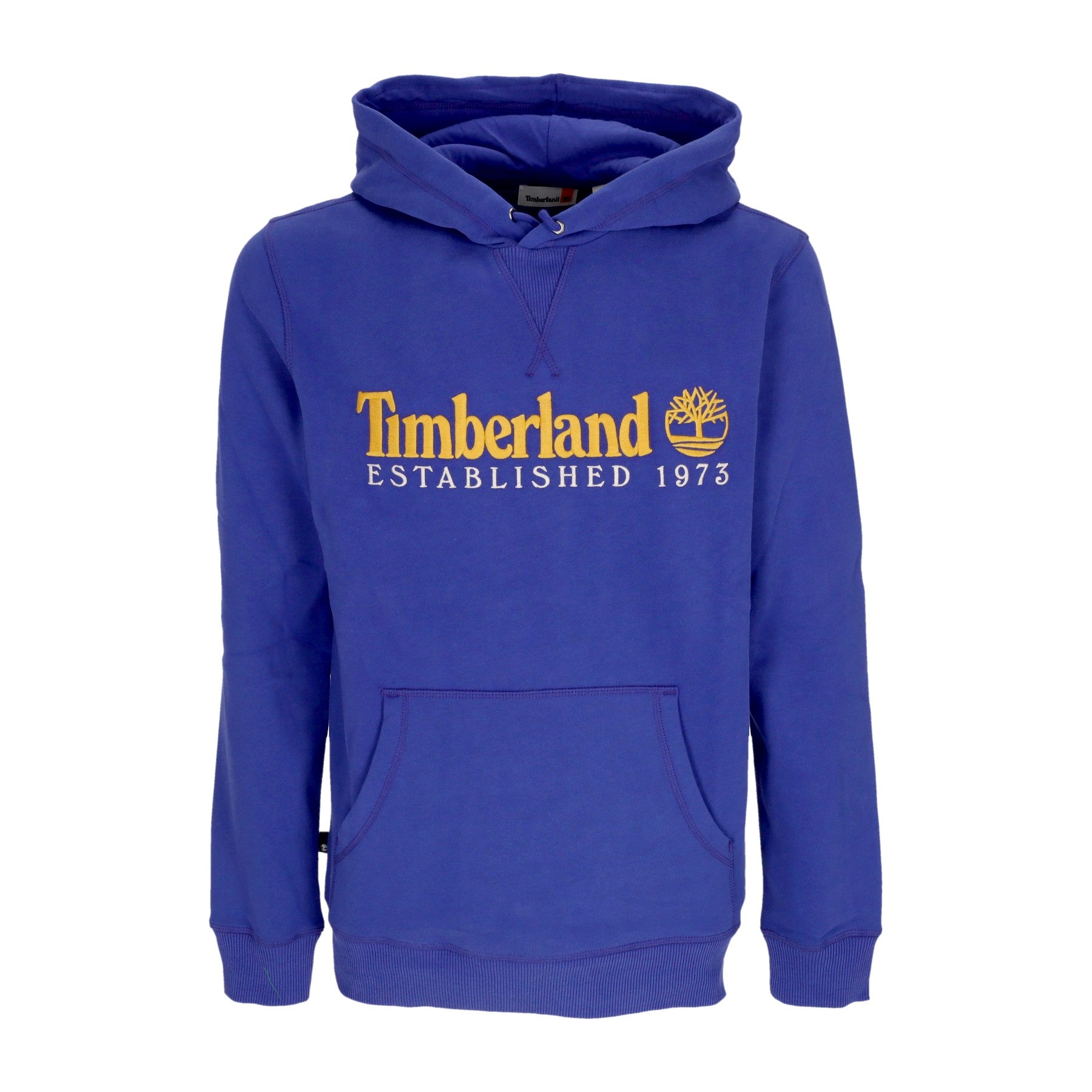 Timberland, Felpa Cappuccio Uomo L/s 50th Anniversary Est Hoodie, Clematis Blue