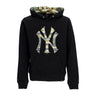 47 Brand, Felpa Cappuccio Uomo Mlb Fisherman Pop Burnside Hoodie Neyyan, Jet Black/camo