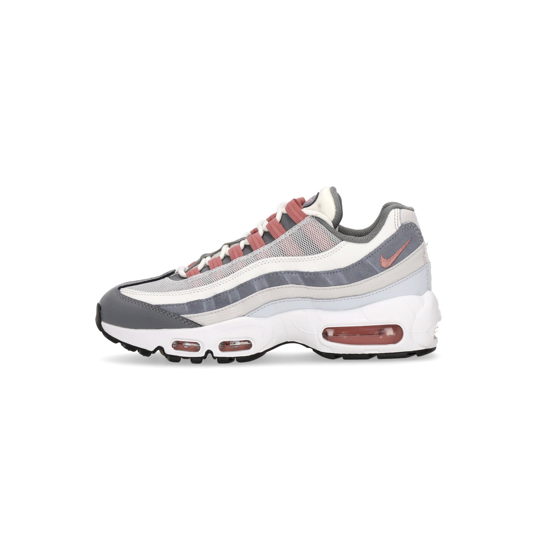 Nike, Scarpa Bassa Uomo Air Max 95, Vast Grey/red Stardust/cool Grey
