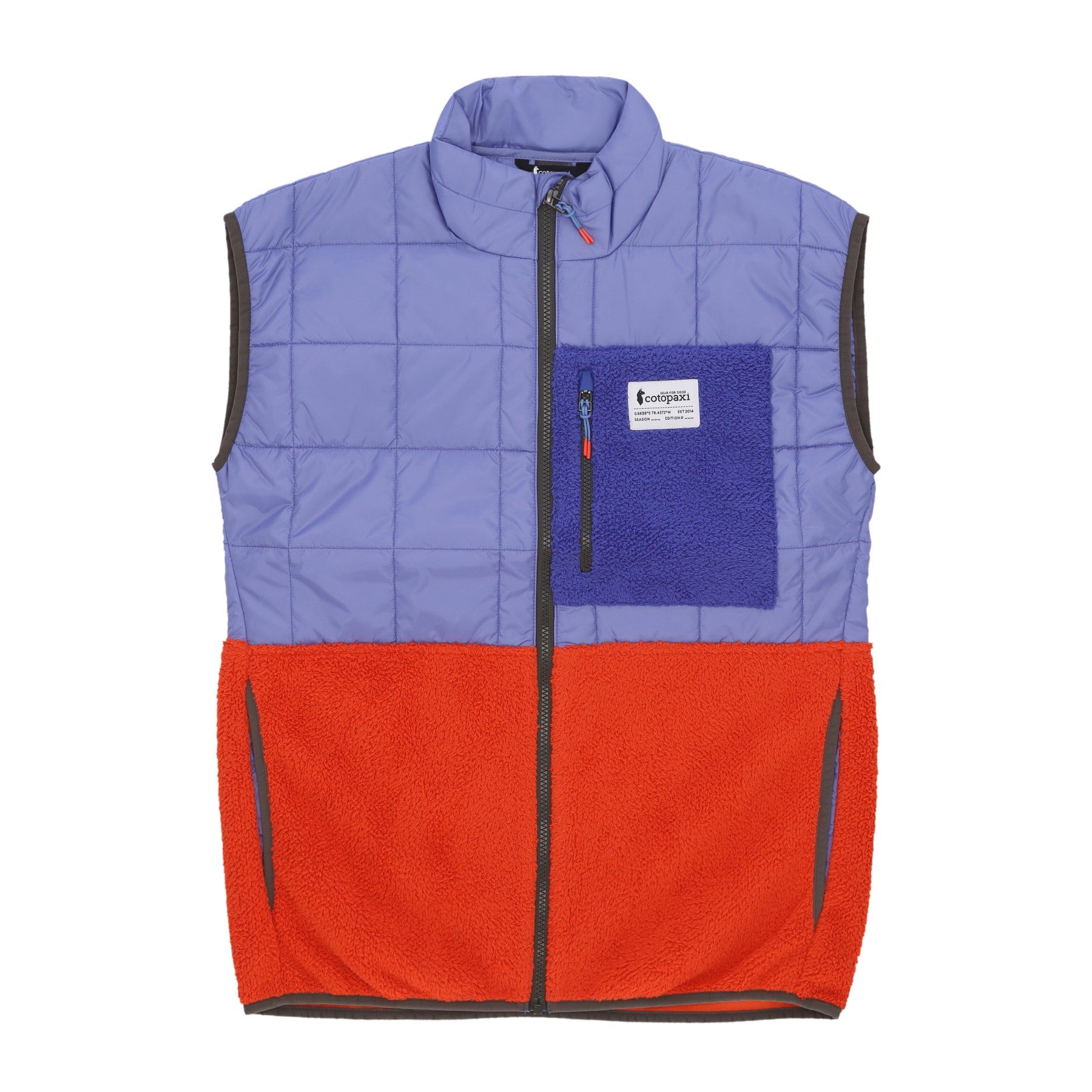 Cotopaxi, Smanicato Uomo Trico Hybrid Vest, Lupine/canyon