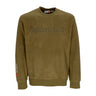 Timberland, Felpa Girocollo Uomo Linear Logo Crewneck, Dark Olive