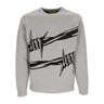 Iuter, Maglione Uomo Barbwire Jumper, Light Grey