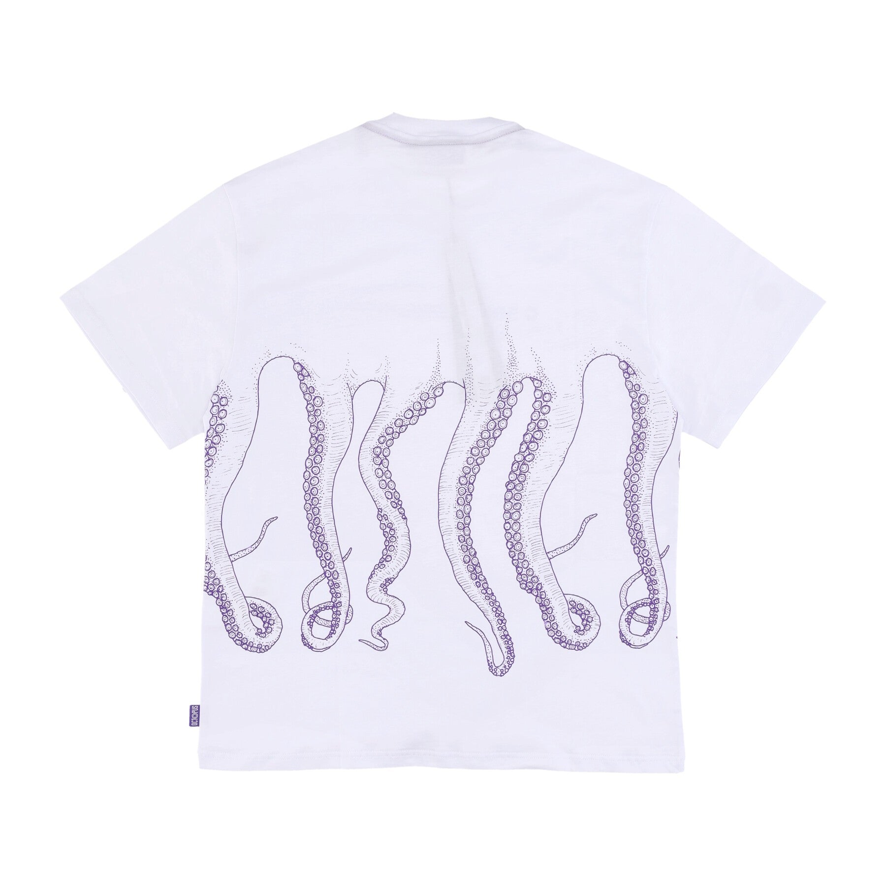 Octopus, Maglietta Uomo Outline Logo Tee, 