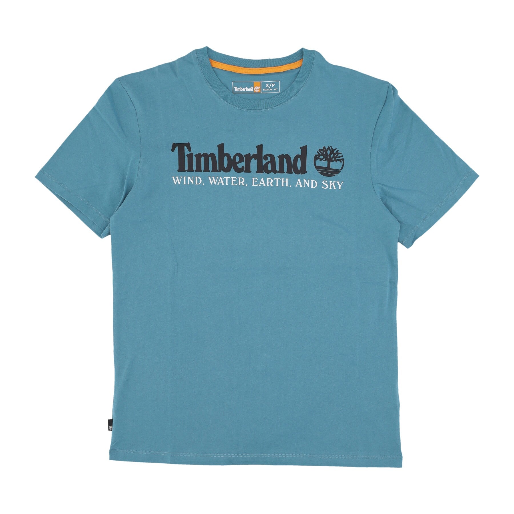 Timberland, Maglietta Uomo Wwes Front Tee, Storm Blue