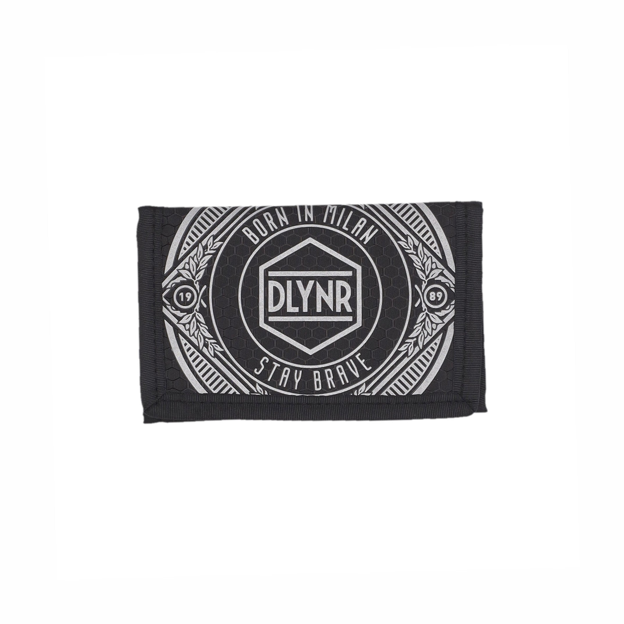 Dolly Noire, Portafoglio Uomo Corporate Reflective Wallet, Black