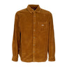 Obey, Camicia Manica Lunga Uomo Miles L/s Woven, Catechu Wood