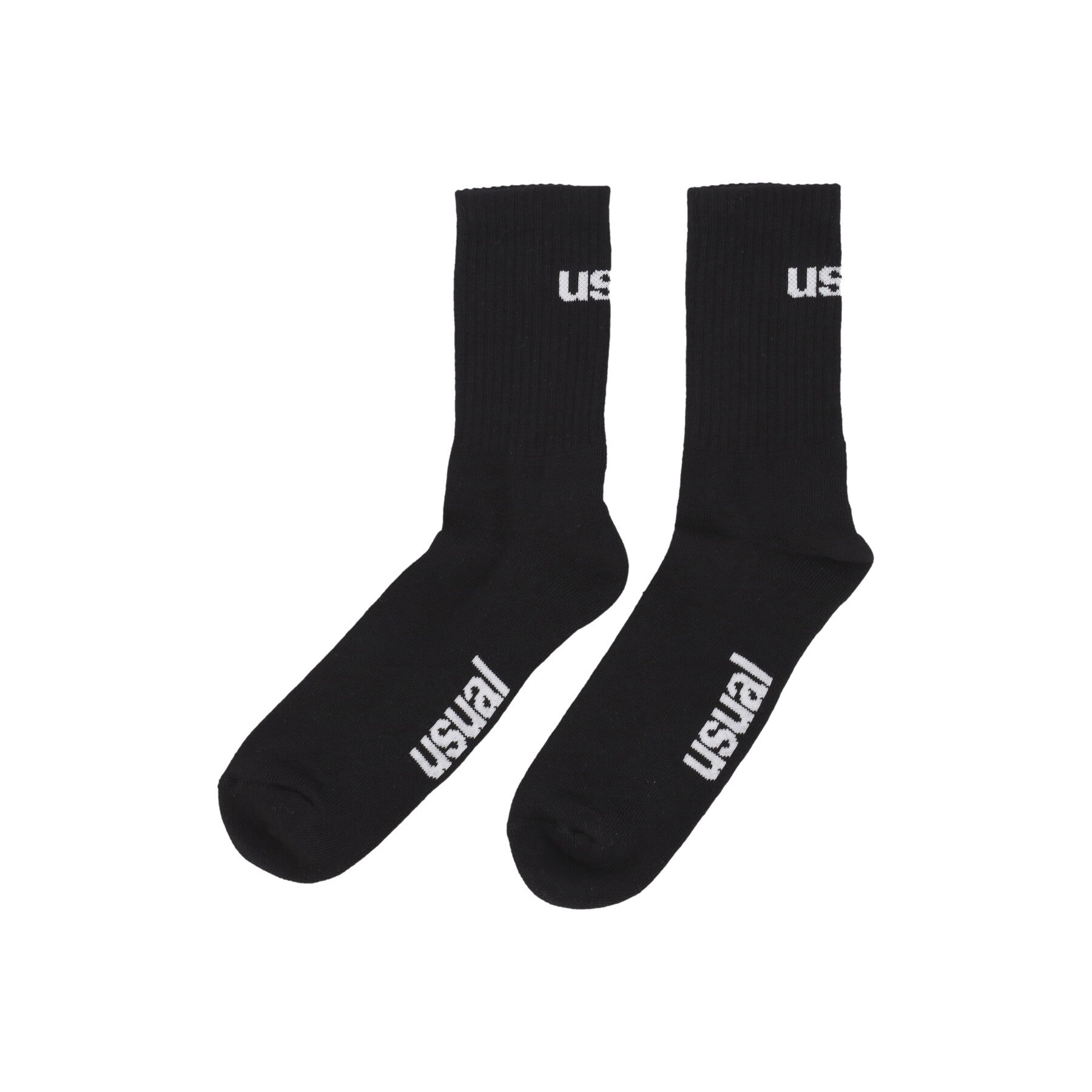 Calza Media Uomo Logo Socks Black