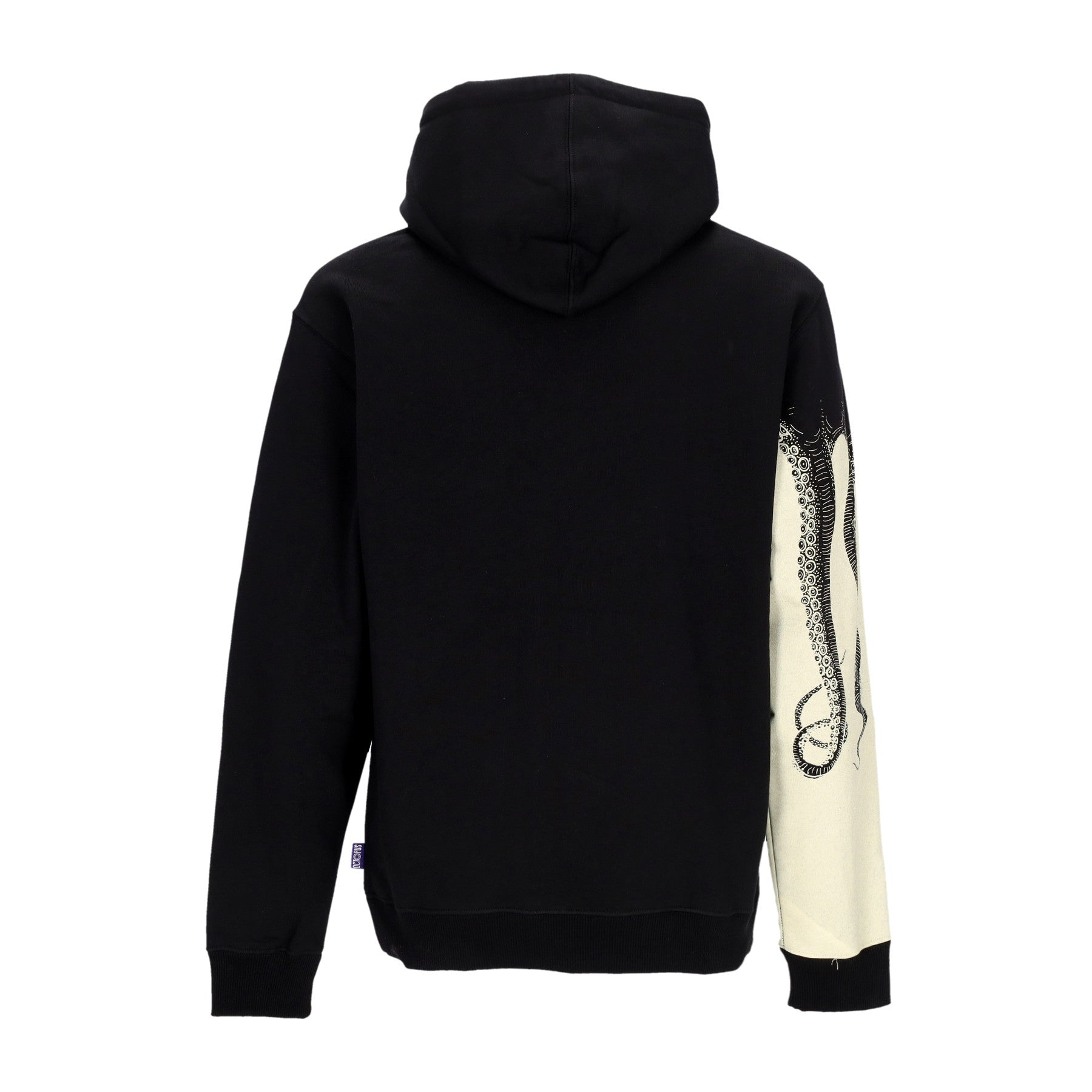 Octopus, Felpa Cappuccio Uomo Side Hoodie, 