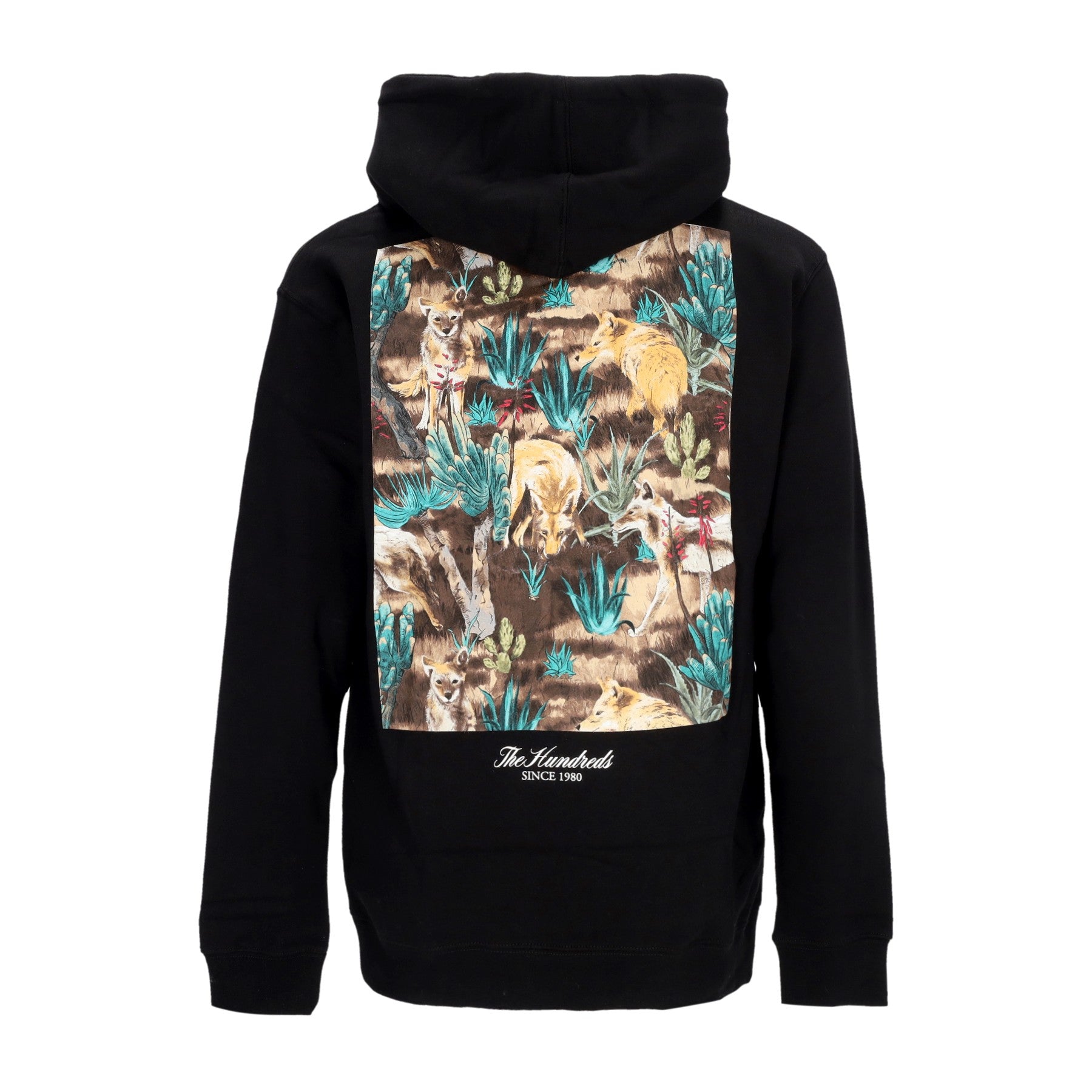 The Hundreds, Felpa Cappuccio Uomo Wander Pullover, Black
