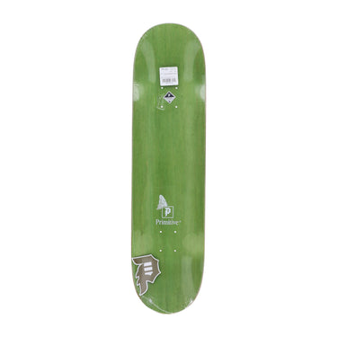 Primitive, Skateboard Tavola Uomo Silvas Essence Deck, Green/multi