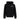 Iuter, Felpa Cappuccio Uomo Metal Logo Hoodie, Black