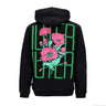 Iuter, Felpa Cappuccio Uomo Spine Skulls Hoodie, Black