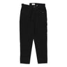 Amish, Pantalone Lungo Uomo Jeremiah Corduroy, Tinto Black