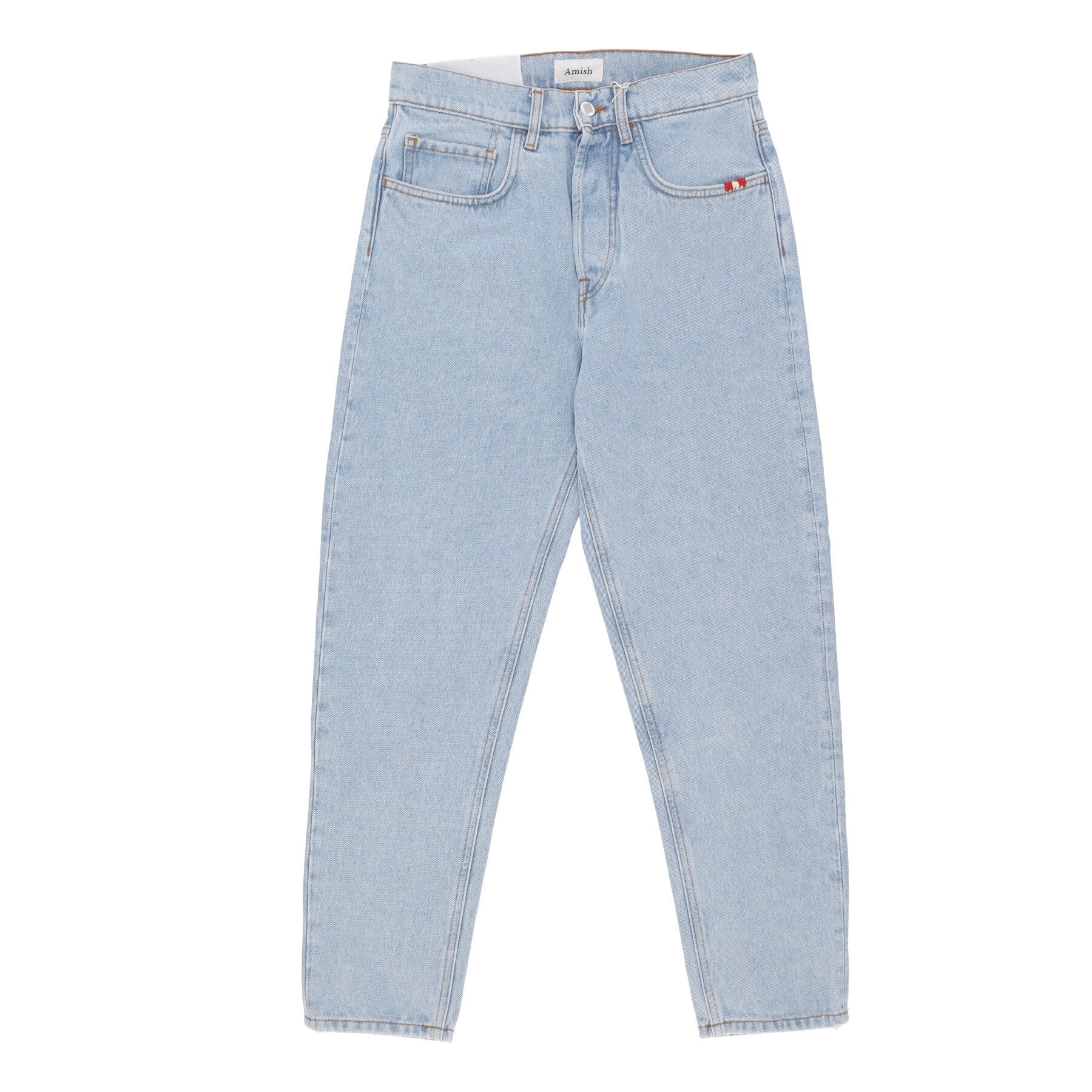 Amish, Jeans Uomo Jeremiah Denim, Bleached Denim
