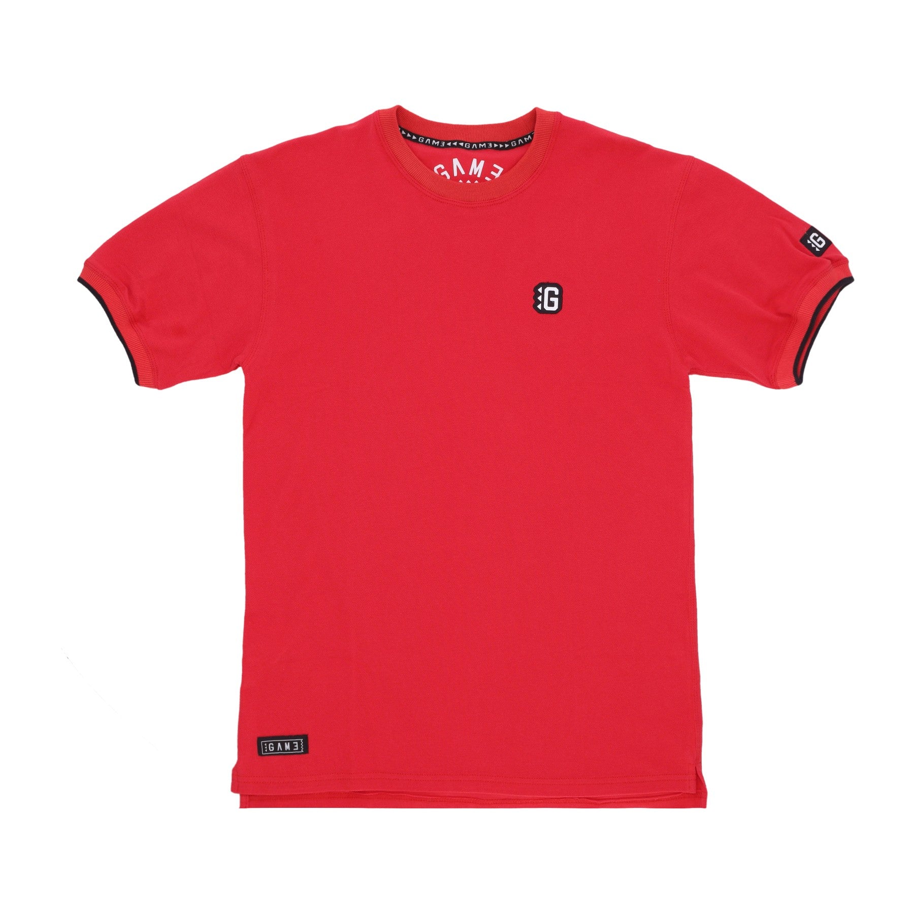 Game, Maglietta Uomo Cholo Round Neck G-polo, Royal Red