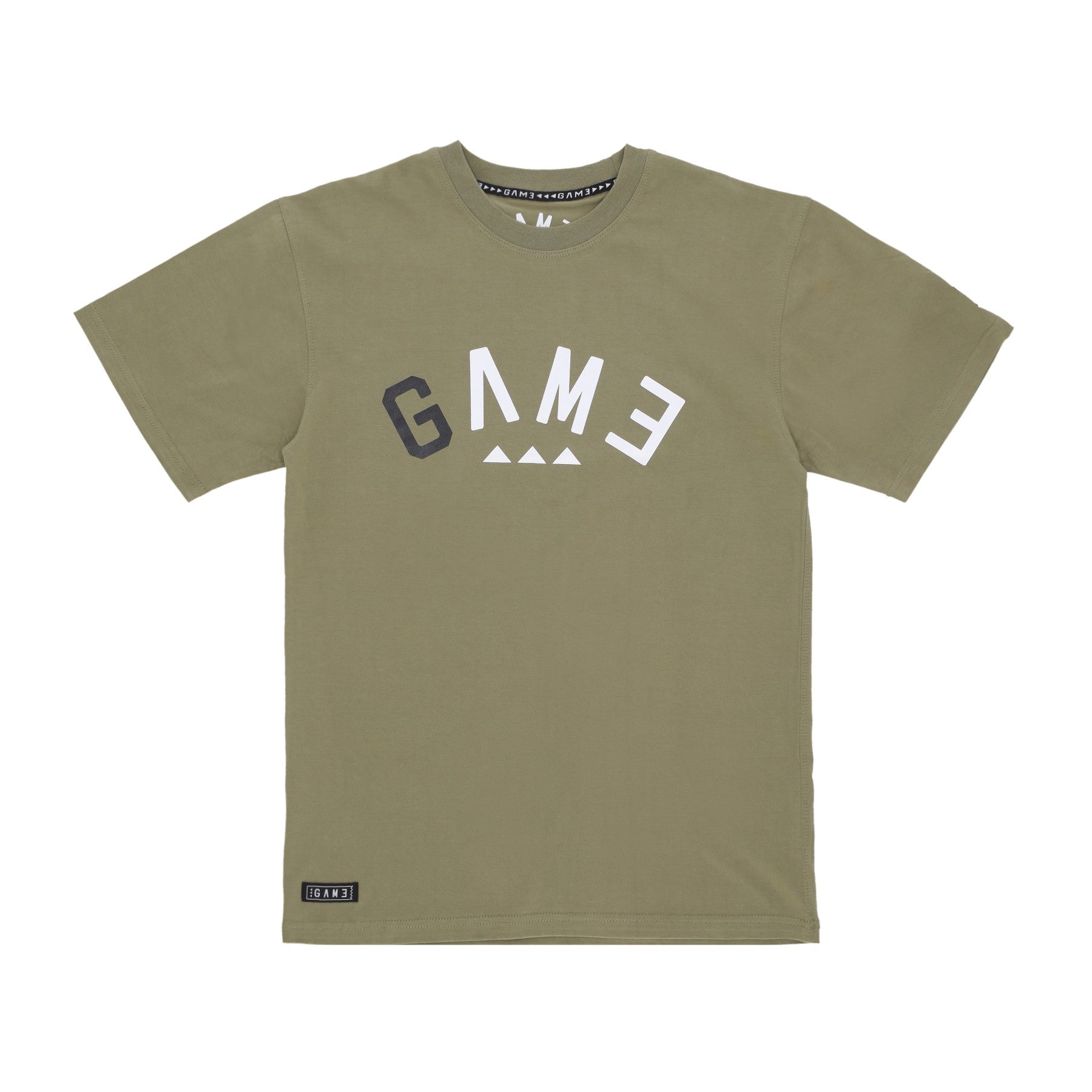 Game, Maglietta Uomo Arch Logo Tee, Woodland