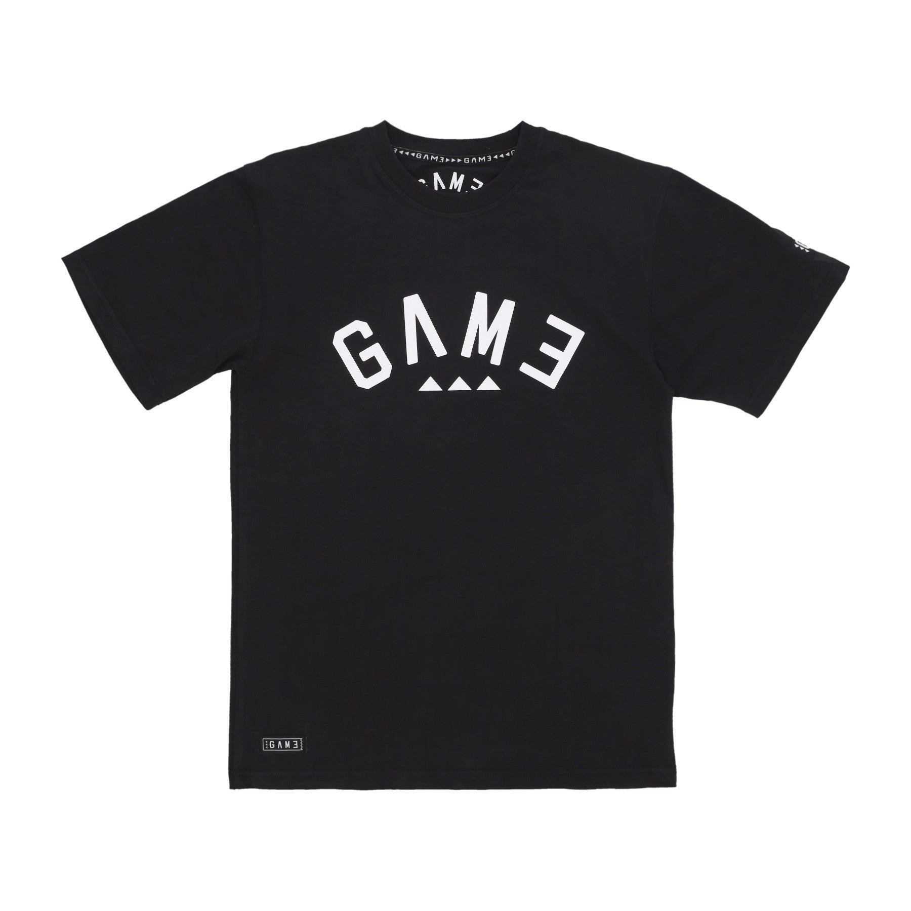 Game, Maglietta Uomo Arch Logo Tee, Jolly Black