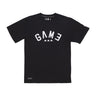 Game, Maglietta Uomo Arch Logo Tee, Jolly Black