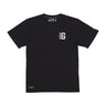 Game, Maglietta Uomo Vertical Back G-tee, Jolly Black