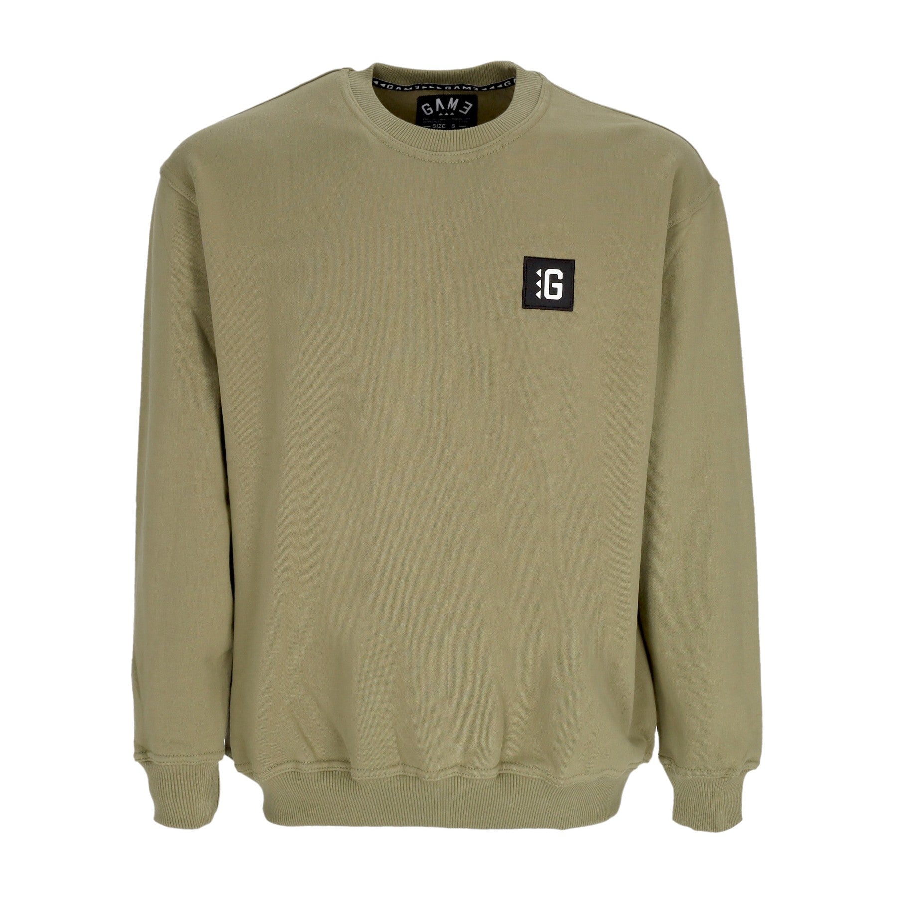 Game, Felpa Girocollo Uomo G-crew, Woodland