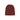 Dolly Noire, Cappello Uomo Classic Logo Label Beanie, Bordeaux