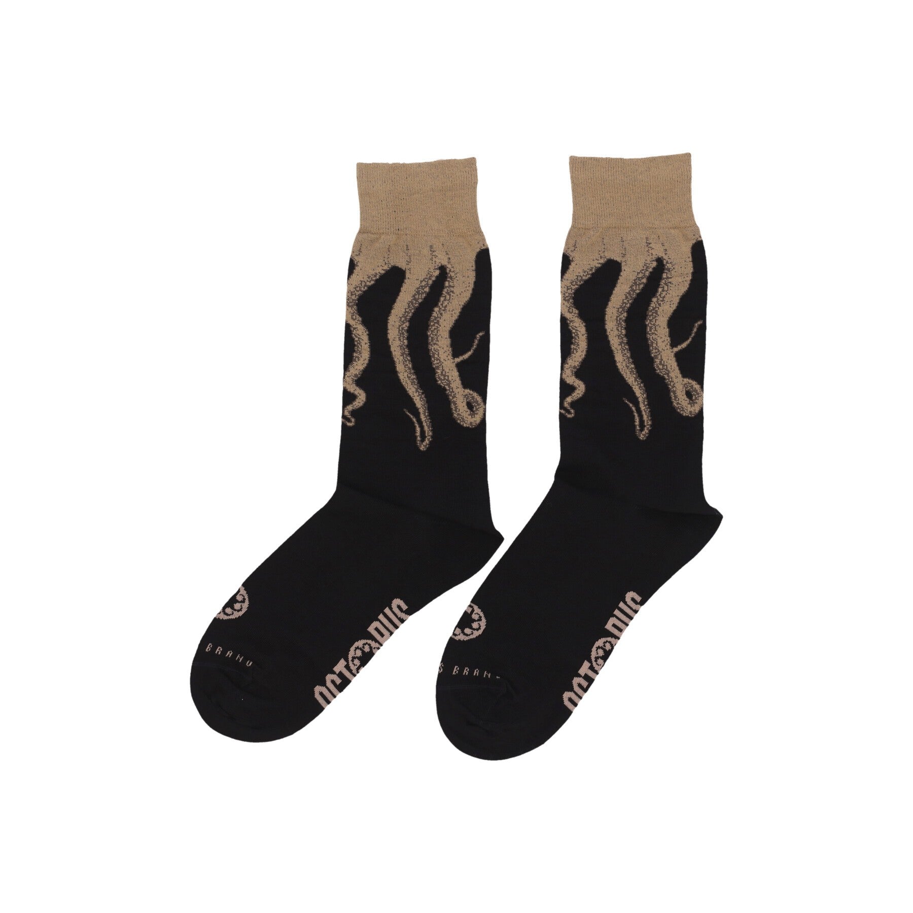 Octopus, Calza Media Uomo Original Socks, Black/cookie