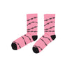 Iuter, Calza Media Uomo Barbwire Socks, Pink