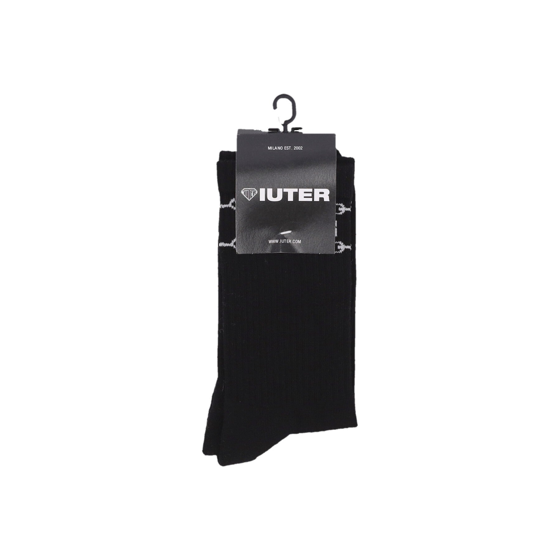 Iuter, Calza Media Uomo Chain Socks, 