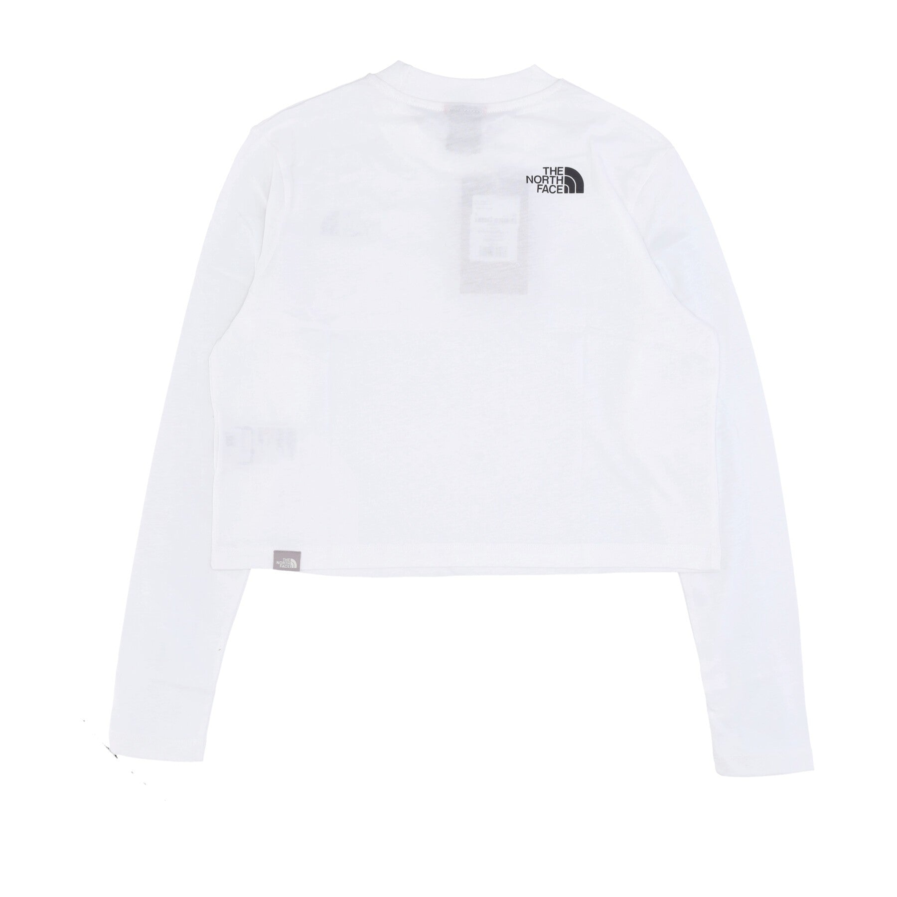 The North Face, Maglietta Manica Lunga Corta Donna W L/s Crop Tee, 