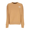The North Face, Felpa Girocollo Donna W Essential Crewneck, Almond Butter