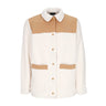 The North Face, Orsetto Donna Cragmont Fleece Shacket, Gardenia White/almond Butter