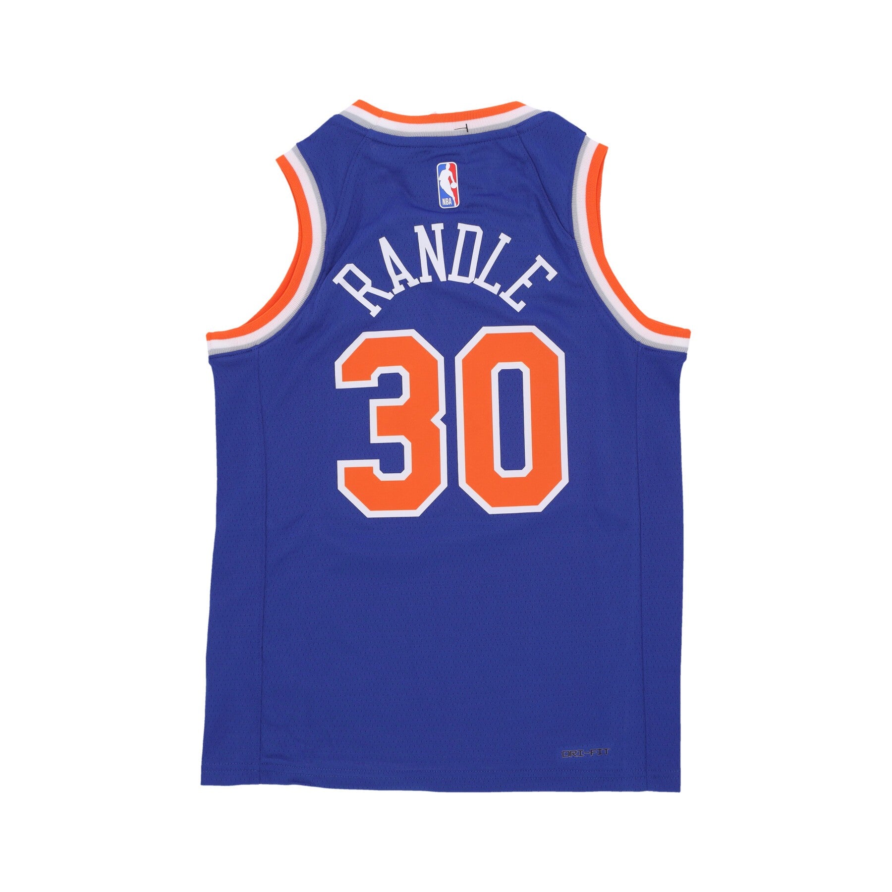 Nike Nba, Canotta Basket Ragazzo Nba Icon Edition Swingman Jersey No 30 Julius Randle Neykni, 