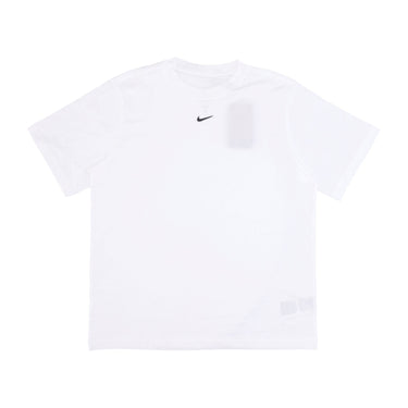 Nike, Maglietta Donna W Sportswear Essentials Lbr Tee, White/black