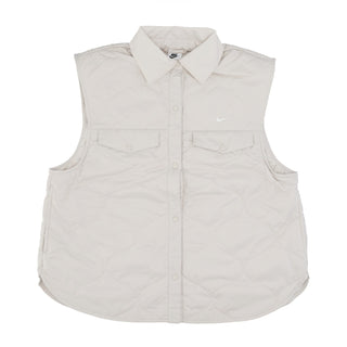 Nike, Smanicato Donna W Sportswear Essentials Vest, Lt Orewood Brn/sail