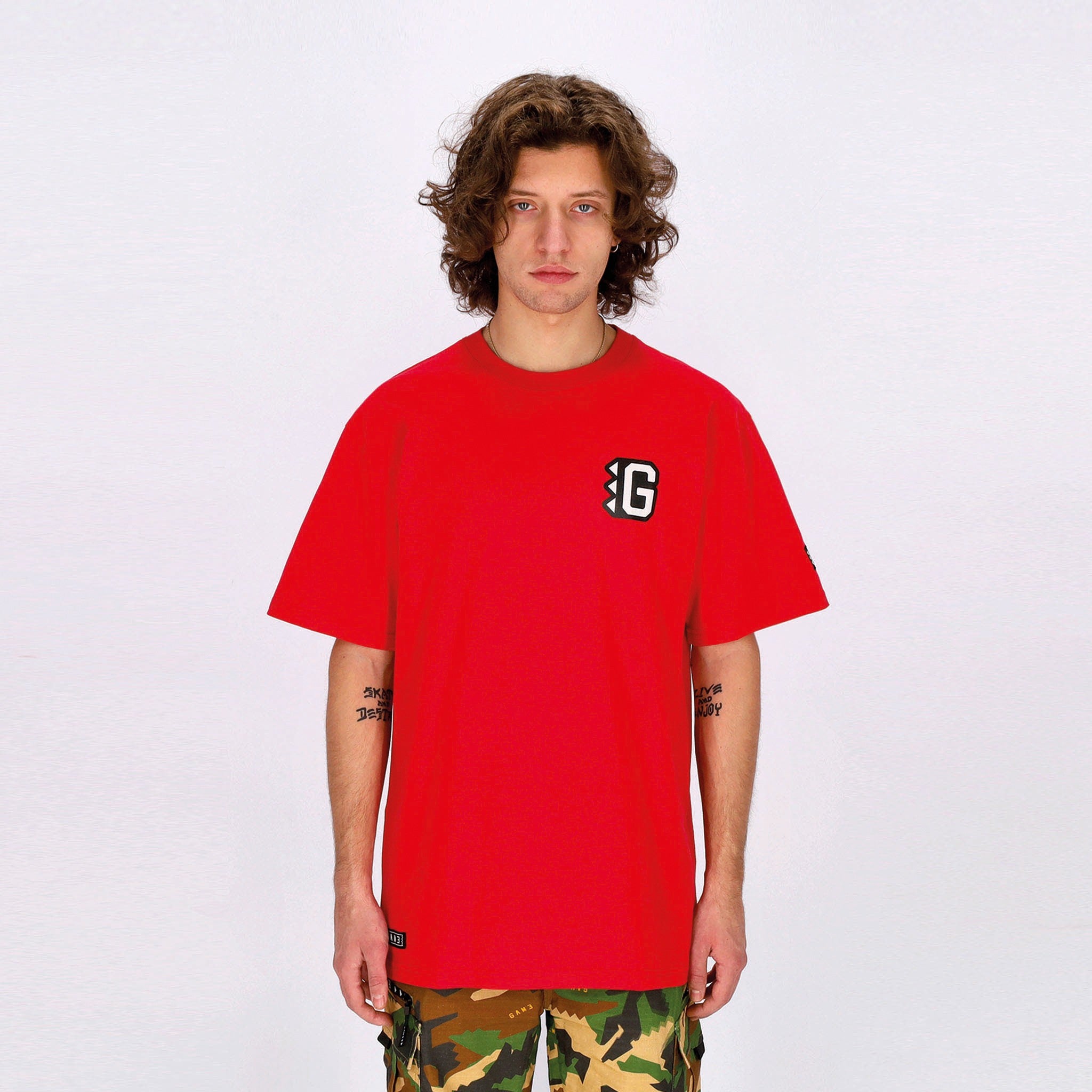 Game, Maglietta Uomo Vertical Back G-tee, 