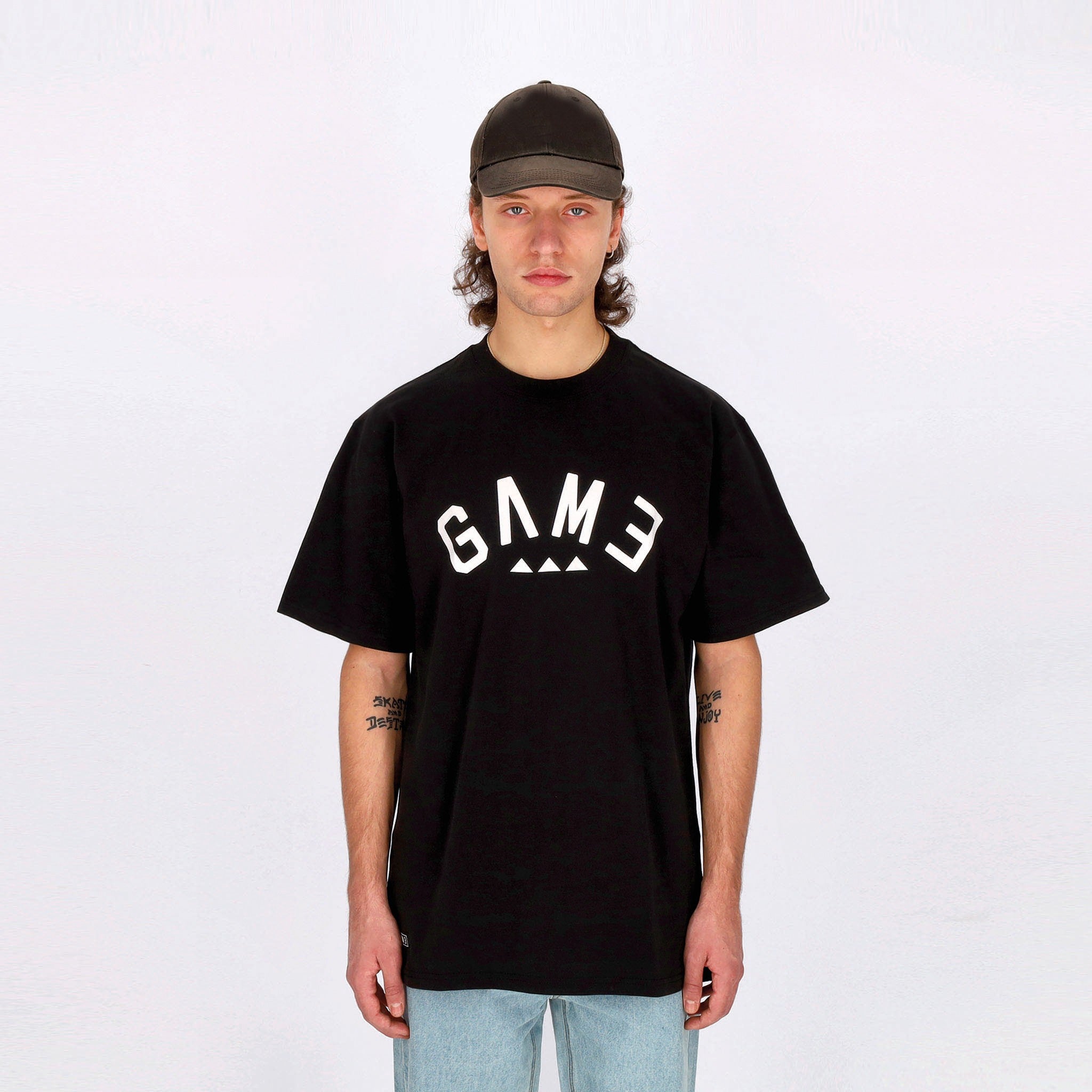 Game, Maglietta Uomo Arch Logo Tee, 