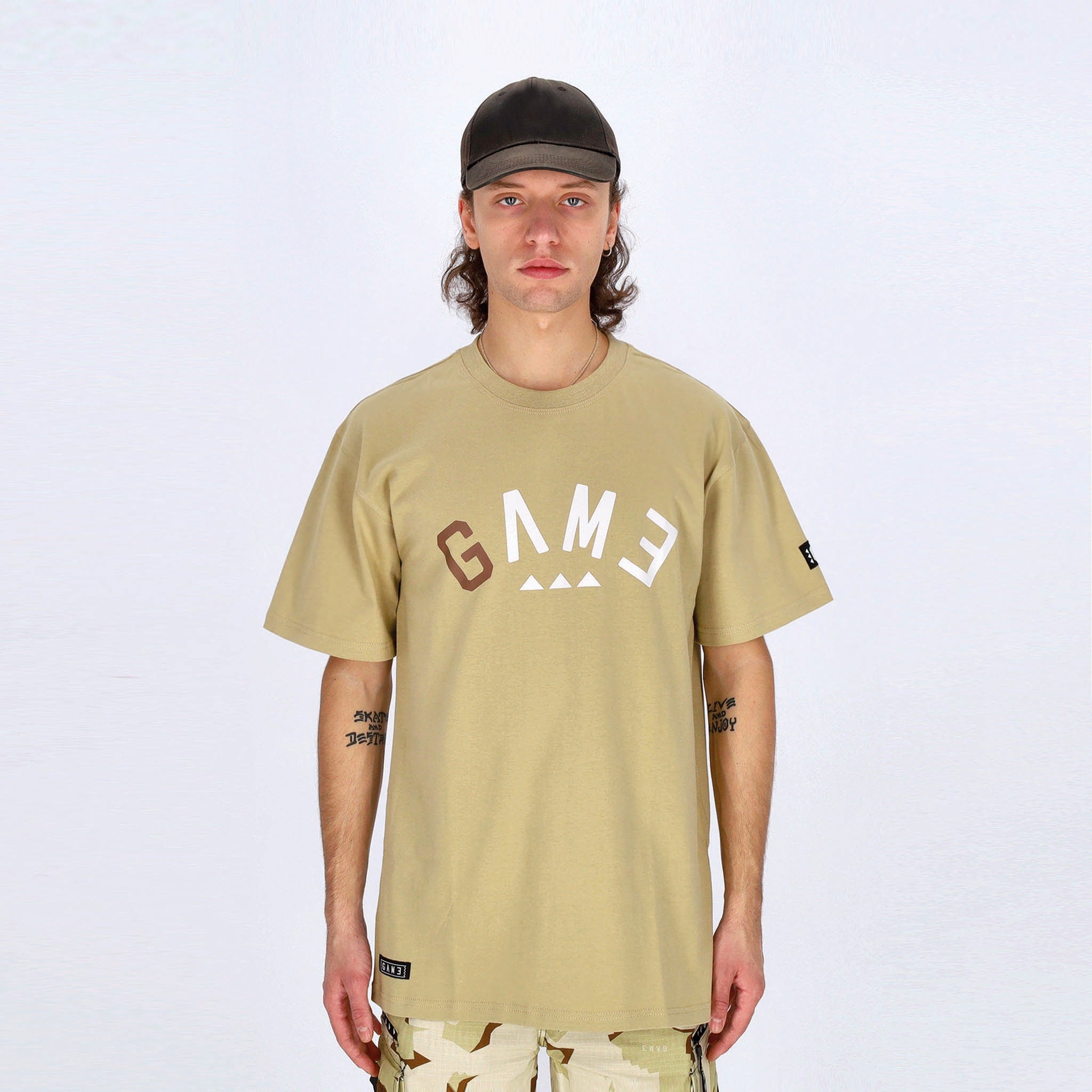 Game, Maglietta Uomo Arch Logo Tee, 