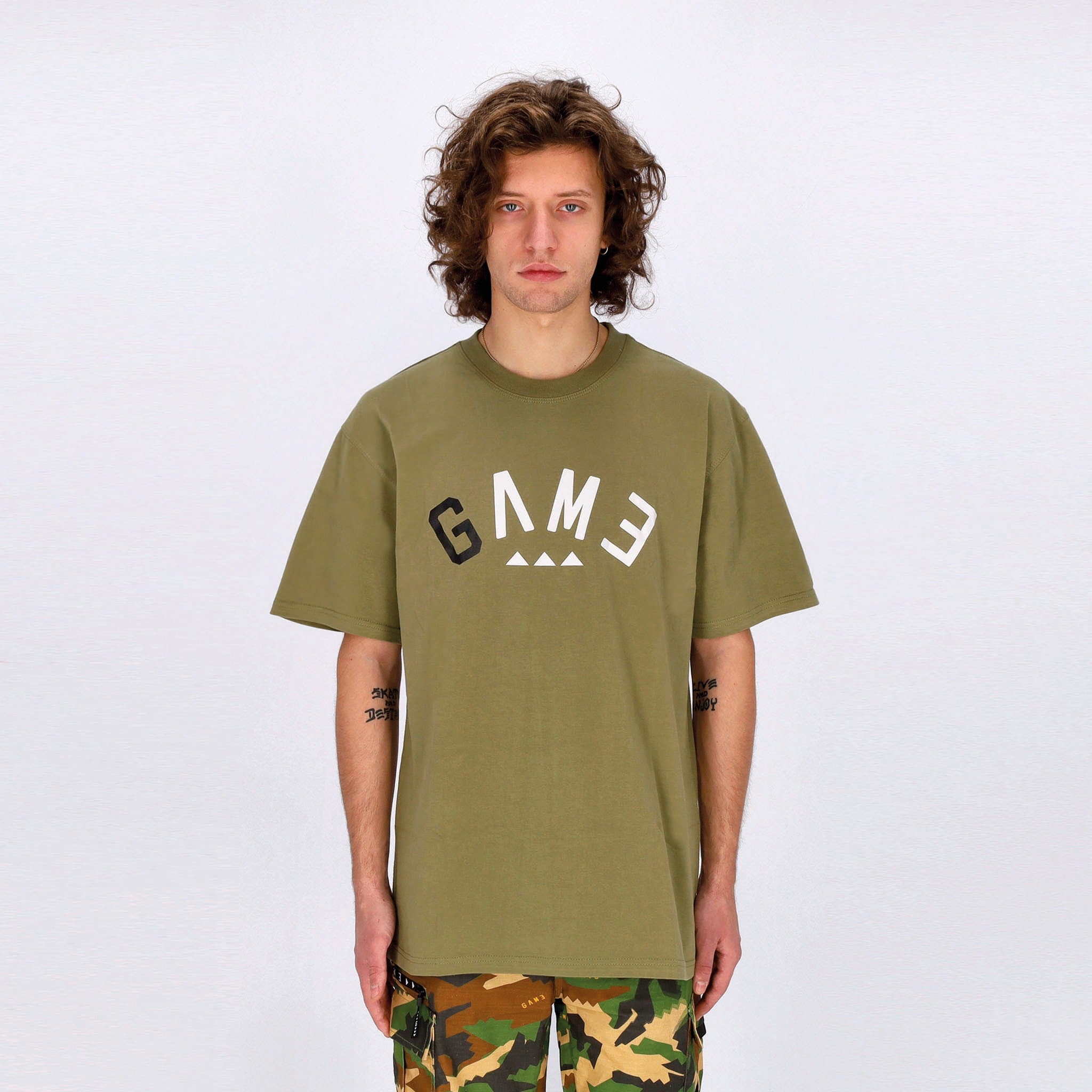 Game, Maglietta Uomo Arch Logo Tee, 