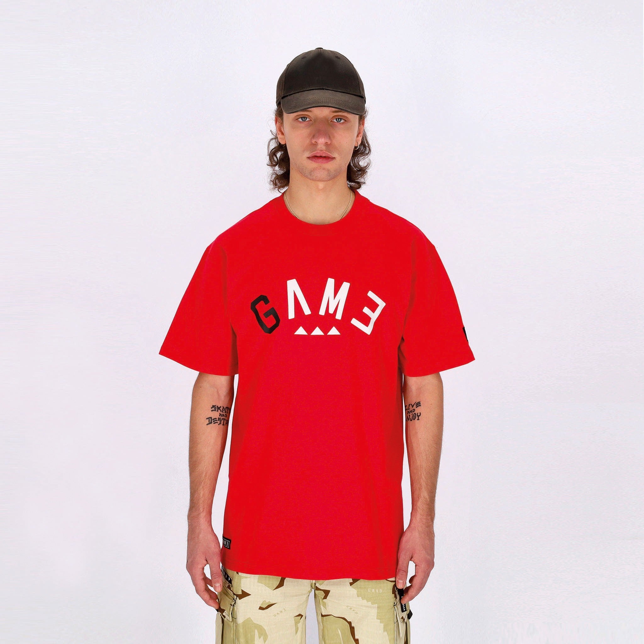 Game, Maglietta Uomo Arch Logo Tee, 