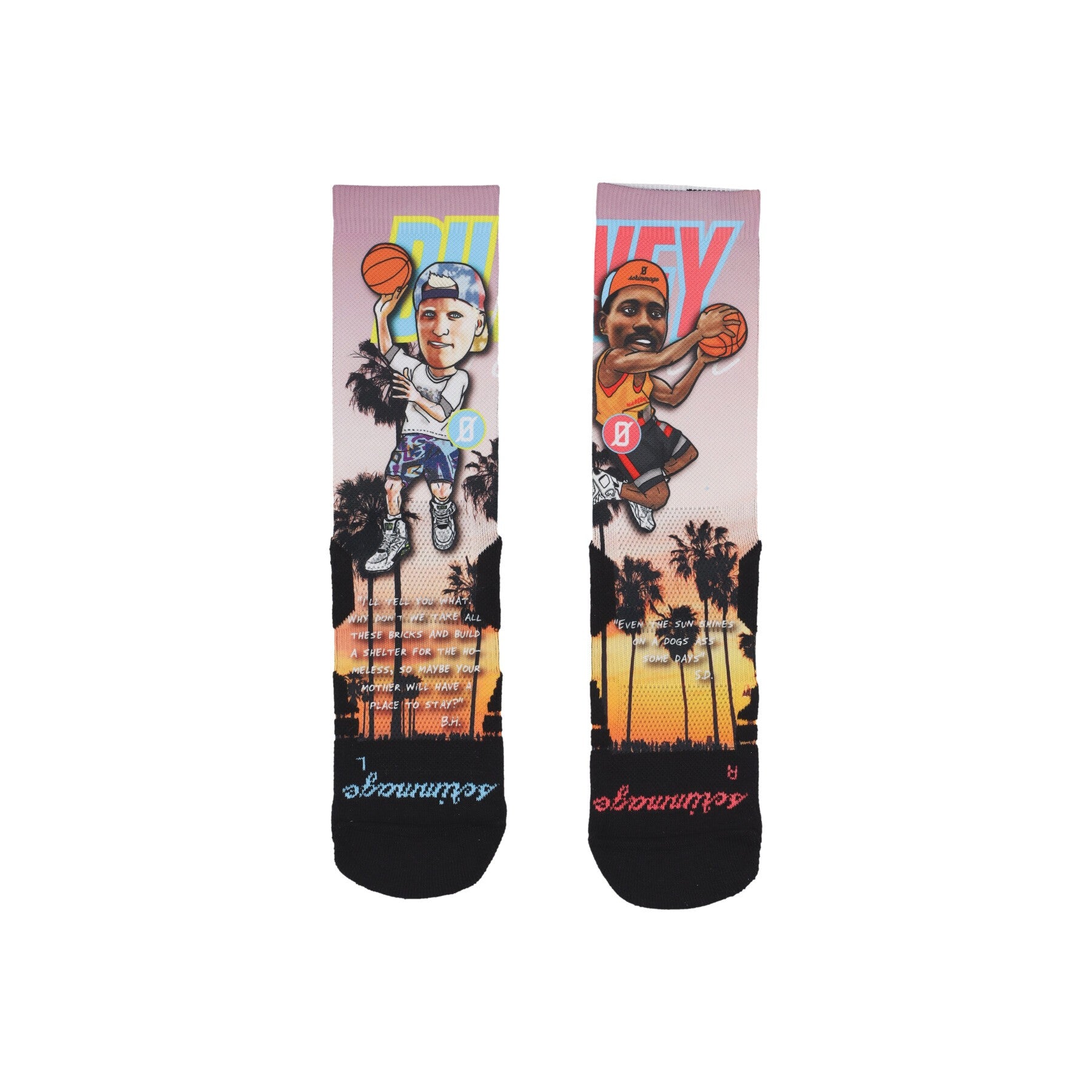 Sidney &amp; Billy Venice Beach Herren-Socken in mittlerer Größe