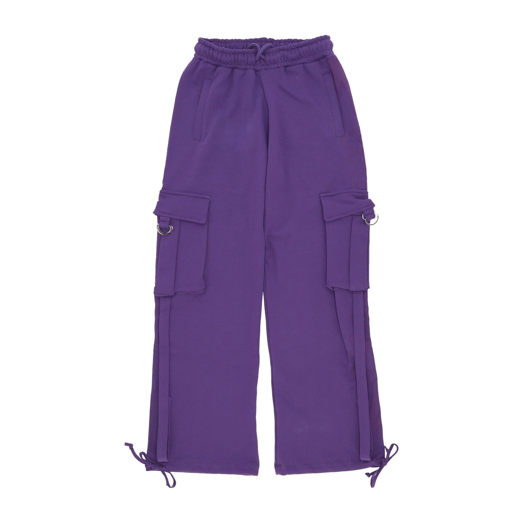 Disclaimer, Pantalone Tuta Leggero Donna W Side Logo Pant, Purple/st Purple