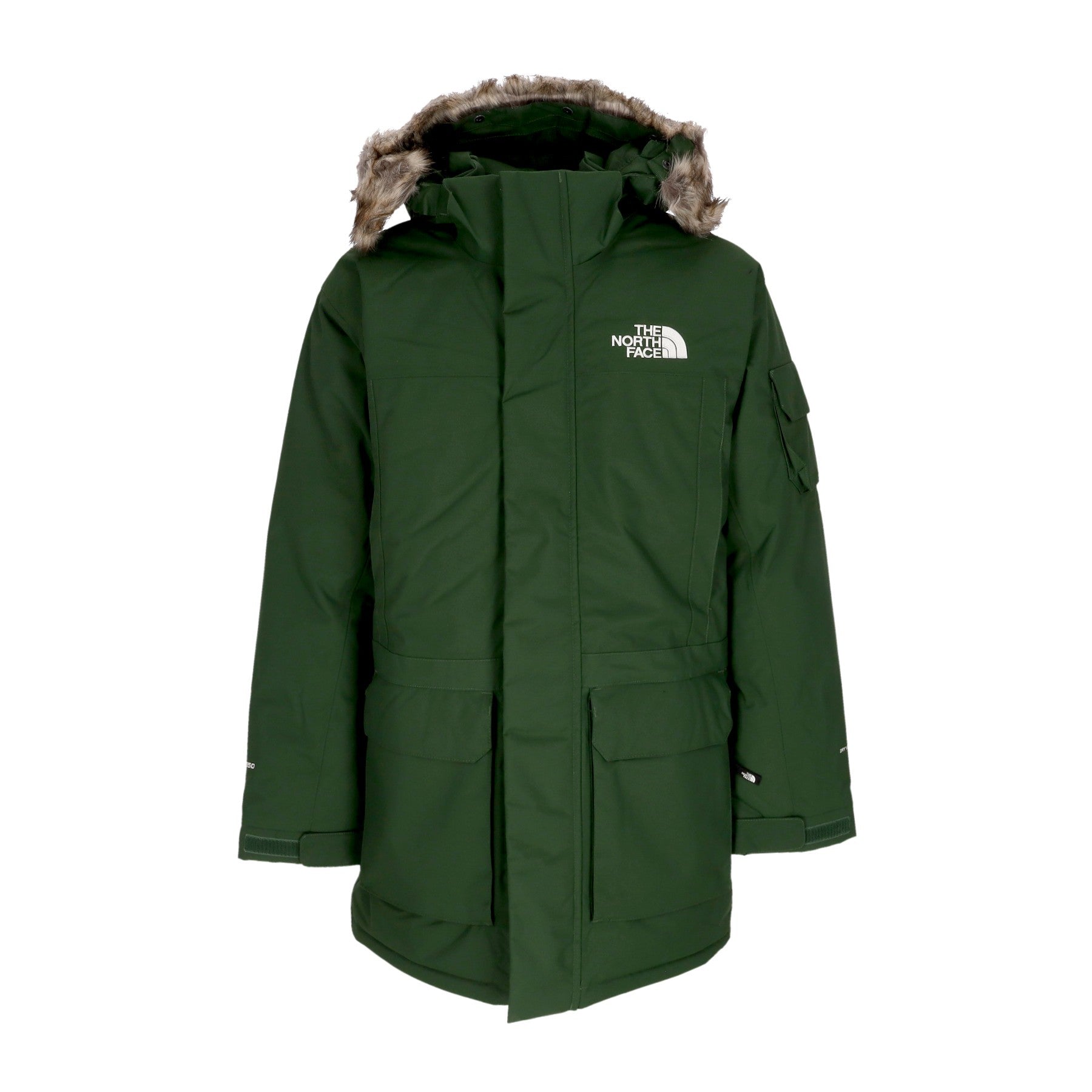 The North Face, Giaccone Lungo Uomo Mcmurdo Jacket, Pine Needle