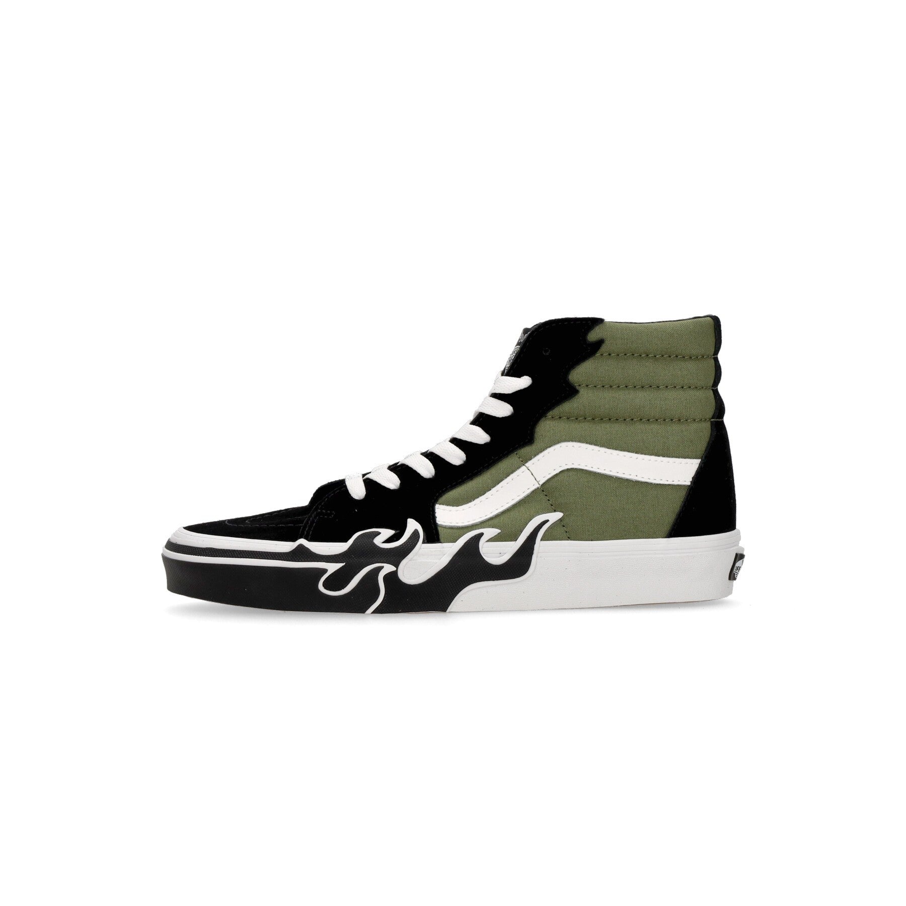 Vans, Scarpa Alta Uomo Sk8-hi Flame, Loden Green