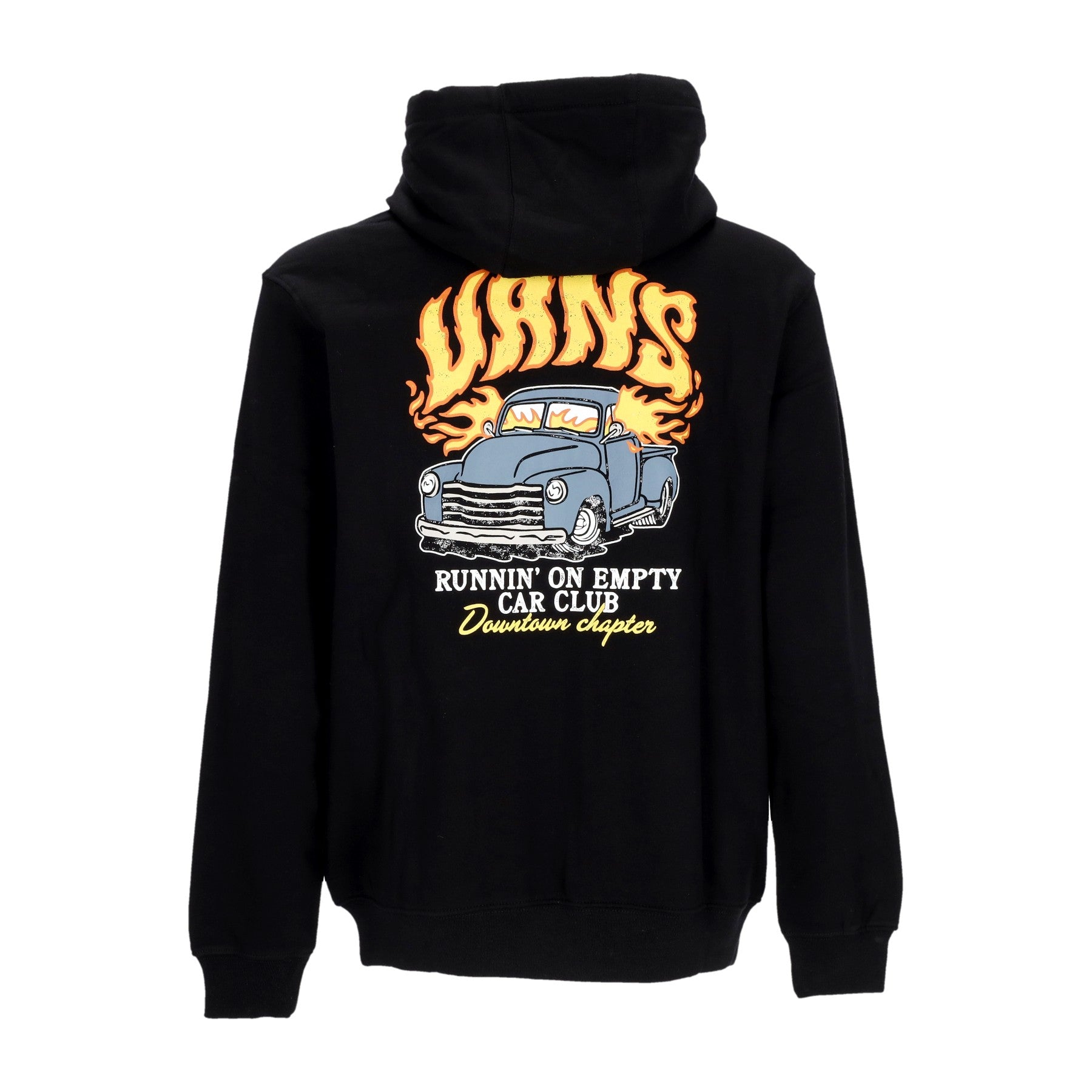 Vans, Felpa Cappuccio Zip Uomo Hot Rod Full-zip Hoodie, 