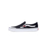 Vans, Scarpa Bassa Uomo Classic Slip-on 138 Sidestripe, Black/true White