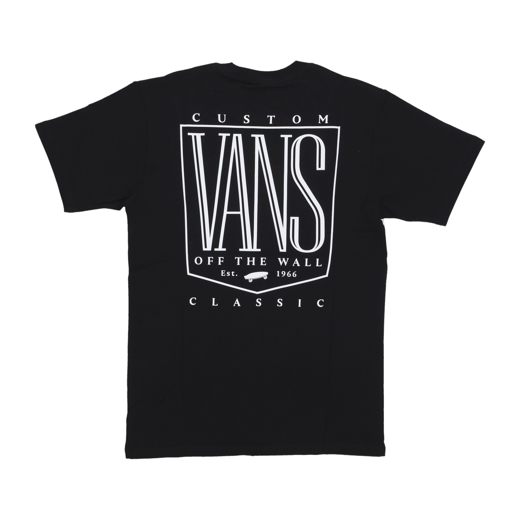 Vans, Maglietta Uomo Original Tall Type Tee, Black