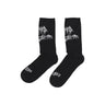 Wasted Paris, Calza Media Uomo Bela Socks, Black