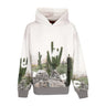 Acupuncture, Felpa Leggera Cappuccio Uomo Cactus Hoodie, Brown