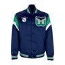 Mitchell & Ness, Giubbotto Bomber Uomo Nhl Heavyweight Satin Jacket Harwha, Original Team Colors